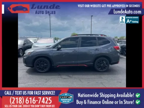Another view of 2021 Subaru Forester Sport SUV 4D for sale in Wadena, MN at Lunde Auto Sales