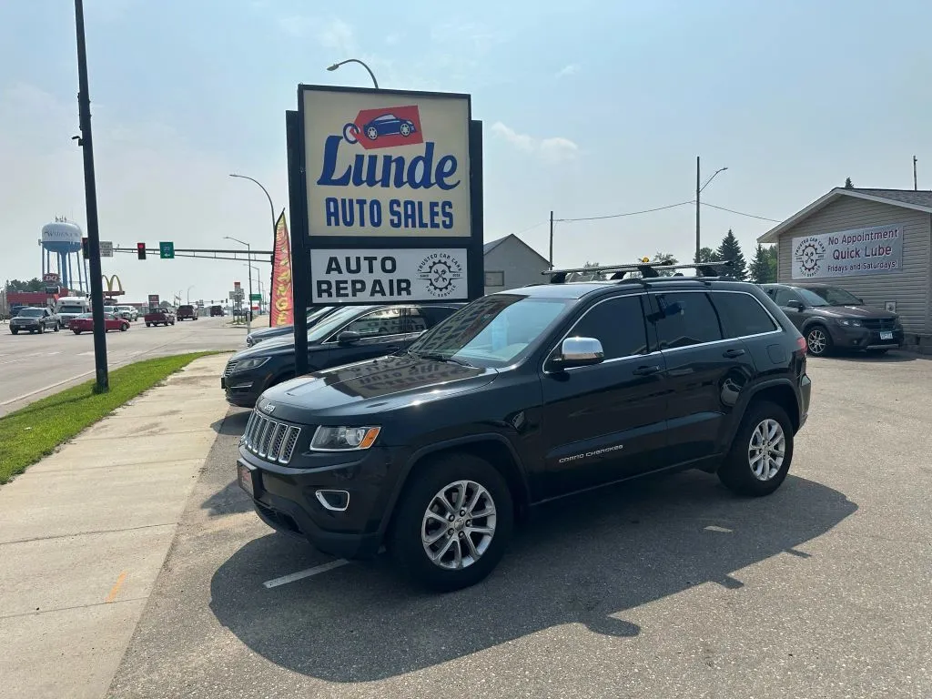 Black 2015 Jeep Grand Cherokee Laredo E Sport Utility 4D for sale in Wadena, MN