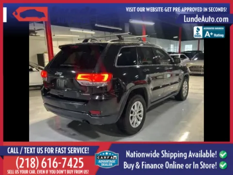 Another view of 2015 Jeep Grand Cherokee Laredo E Sport Utility 4D for sale in Wadena, MN at Lunde Auto Sales