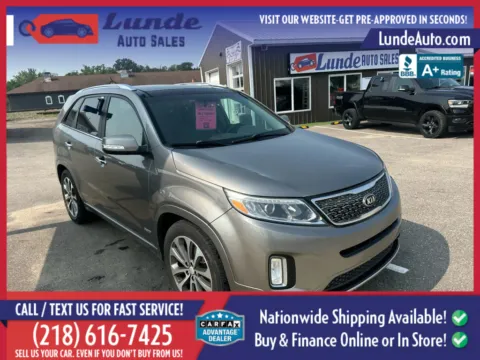 Another view of 2014 Kia Sorento SX Sport Utility 4D for sale in Wadena, MN at Lunde Auto Sales