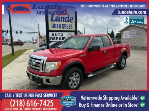 Red 2009 Ford F-150 Super Cab XLT Pickup 4D 6 1/2 ft for sale in Wadena, MN
