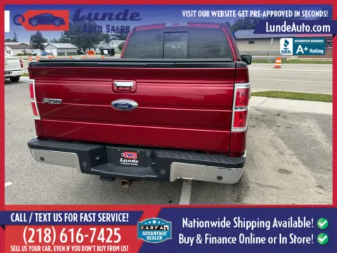 More photos of 2013 Ford F-150 SuperCrew Cab Lariat Pickup 4D 5 1/2 ft at Lunde Auto Sales, MN