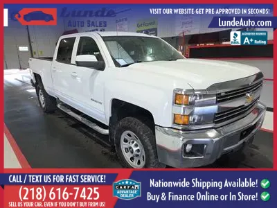 Photos of 2018 Chevrolet Silverado 2500 HD Crew Cab LT Pickup 4D 6 1/2 ft for sale in Wadena, MN at Lunde Auto Sales
