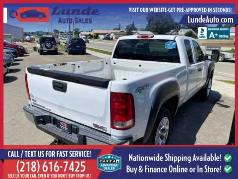 More photos of 2011 GMC Sierra 1500 Extended Cab SLE Pickup 4D 6 1/2 ft at Lunde Auto Sales, MN