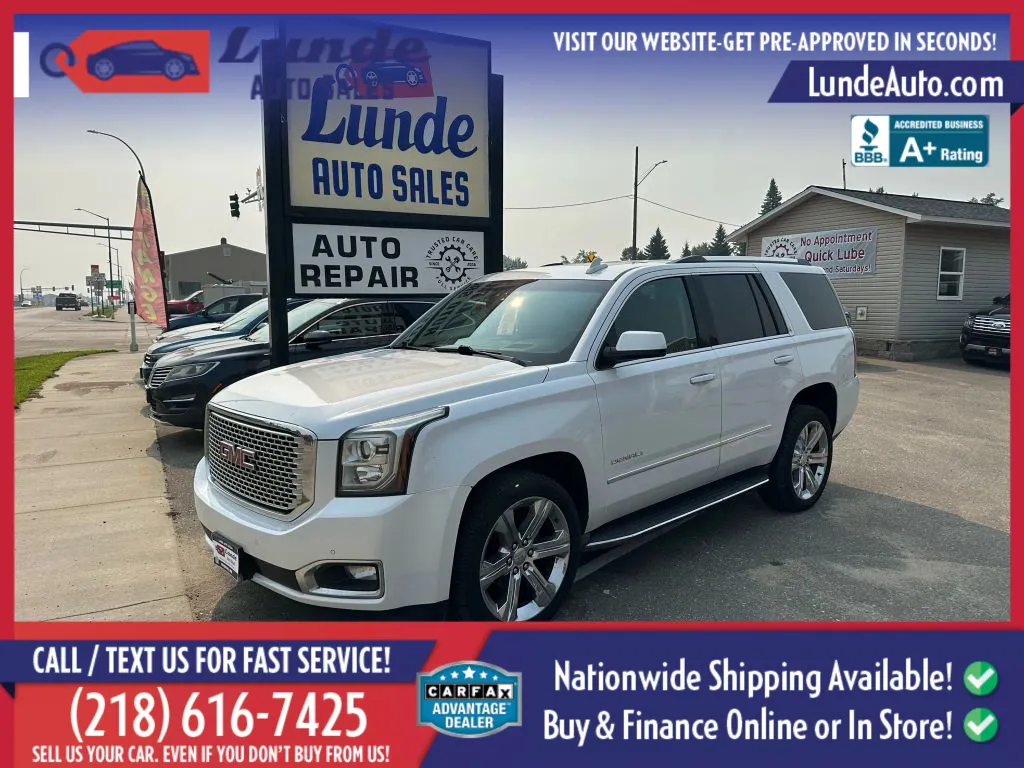 2016 GMC Yukon Denali Sport Utility 4D for sale in Wadena, MN