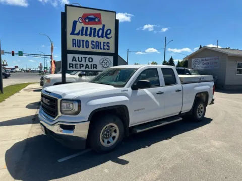 White 2016 GMC Sierra 1500 Double Cab Pickup 4D 6 1/2 ft for sale in Wadena, MN