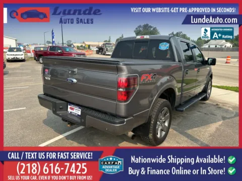 More photos of 2013 Ford F-150 SuperCrew Cab FX4 Pickup 4D 5 1/2 ft at Lunde Auto Sales, MN