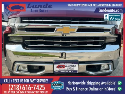 Another view of 2020 Chevrolet Silverado 1500 Crew Cab LTZ Pickup 4D 5 3/4 ft for sale in Wadena, MN at Lunde Auto Sales