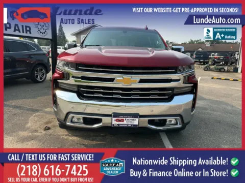Photos of 2020 Chevrolet Silverado 1500 Crew Cab LTZ Pickup 4D 5 3/4 ft for sale in Wadena, MN at Lunde Auto Sales