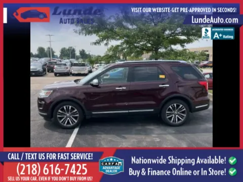 More photos of 2019 Ford Explorer Platinum Sport Utility 4D at Lunde Auto Sales, MN