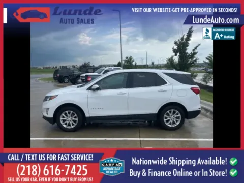 Photos of 2020 Chevrolet Equinox LT Sport Utility 4D for sale in Wadena, MN at Lunde Auto Sales