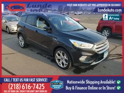 Photos of 2017 Ford Escape Titanium Sport Utility 4D for sale in Wadena, MN at Lunde Auto Sales