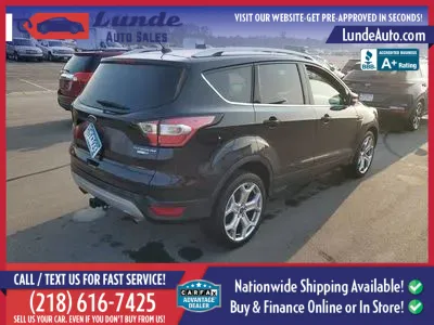 Another view of 2017 Ford Escape Titanium Sport Utility 4D for sale in Wadena, MN at Lunde Auto Sales