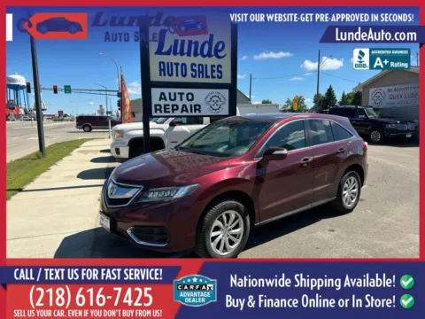 Red 2016 Acura RDX Sport Utility 4D for sale in Wadena, MN
