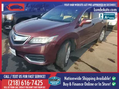 Red 2016 Acura RDX Sport Utility 4D for sale in Wadena, MN