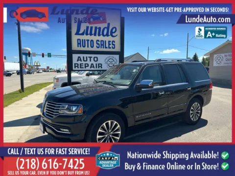 Black 2017 Lincoln Navigator Select Sport Utility 4D for sale in Wadena, MN
