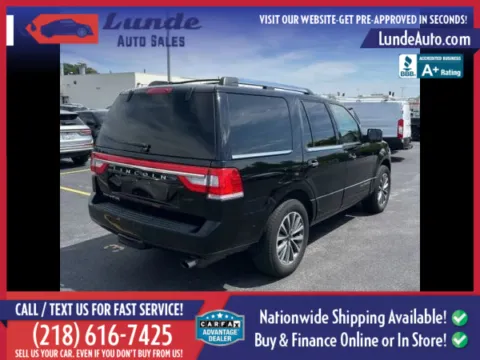 Photos of 2017 Lincoln Navigator Select Sport Utility 4D for sale in Wadena, MN at Lunde Auto Sales