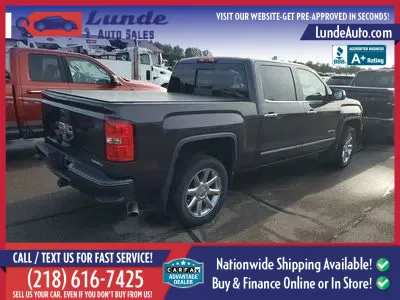 Another view of 2015 GMC Sierra 1500 Crew Cab Denali Pickup 4D 5 3/4 ft for sale in Wadena, MN at Lunde Auto Sales