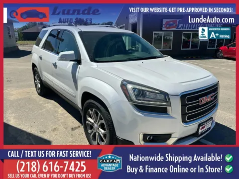 Another view of 2016 GMC Acadia SLT-1 Sport Utility 4D for sale in Wadena, MN at Lunde Auto Sales