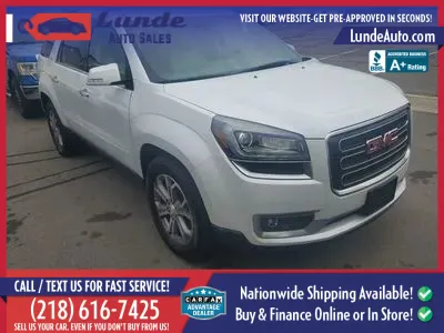 Photos of 2016 GMC Acadia SLT-1 Sport Utility 4D for sale in Wadena, MN at Lunde Auto Sales