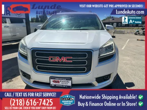 Photos of 2016 GMC Acadia SLT-1 Sport Utility 4D for sale in Wadena, MN at Lunde Auto Sales