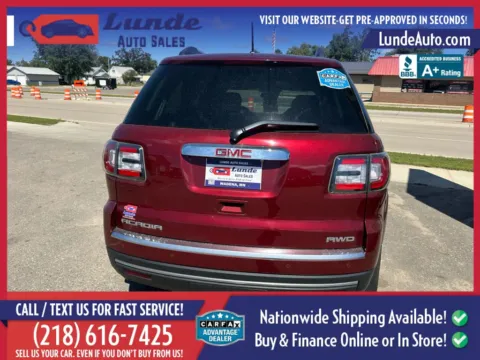 More photos of 2015 GMC Acadia SLT-1 Sport Utility 4D at Lunde Auto Sales, MN