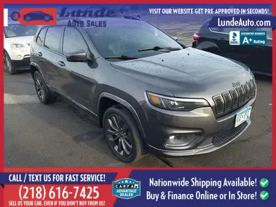 Photos of 2020 Jeep Cherokee High Altitude Sport Utility 4D for sale in Wadena, MN at Lunde Auto Sales