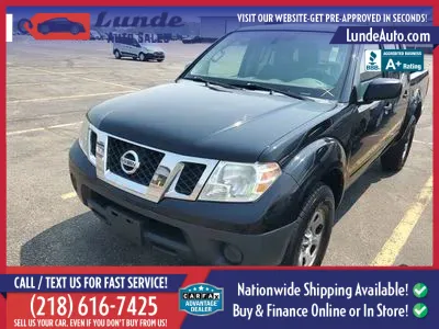 Black 2013 Nissan Frontier Crew Cab S Pickup 4D 5 ft for sale in Wadena, MN