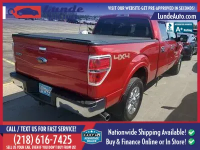 Another view of 2011 Ford F-150 SuperCrew Cab Lariat Pickup 4D 6 1/2 ft for sale in Wadena, MN at Lunde Auto Sales