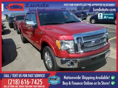 Photos of 2011 Ford F-150 SuperCrew Cab Lariat Pickup 4D 6 1/2 ft for sale in Wadena, MN at Lunde Auto Sales