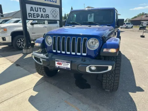 Photos of 2019 Jeep Wrangler Unlimited Sahara Sport Utility 4D for sale in Wadena, MN at Lunde Auto Sales