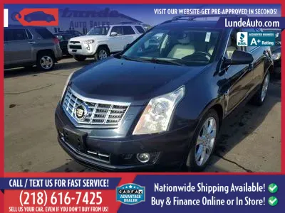 Black 2014 Cadillac SRX Premium Collection Sport Utility 4D for sale in Wadena, MN