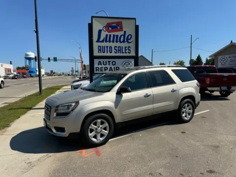 Beige 2014 GMC Acadia SLE-2 Sport Utility 4D for sale in Wadena, MN