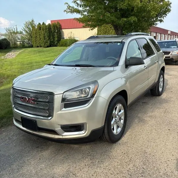 Beige 2014 GMC Acadia SLE-2 Sport Utility 4D for sale in Wadena, MN