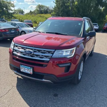 Red 2018 Ford Explorer XLT Sport Utility 4D for sale in Wadena, MN