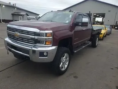 Red 2016 Chevrolet Silverado 3500 HD Crew Cab LTZ Pickup 4D 8 ft for sale in Wadena, MN