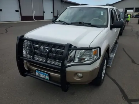 White 2012 Ford Expedition EL XLT Sport Utility 4D for sale in Wadena, MN