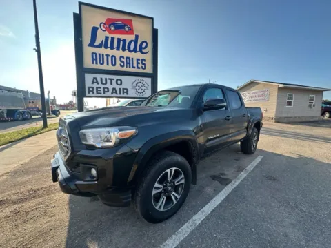 Black 2016 Toyota Tacoma Double Cab TRD Sport Pickup 4D 5 ft for sale in Wadena, MN