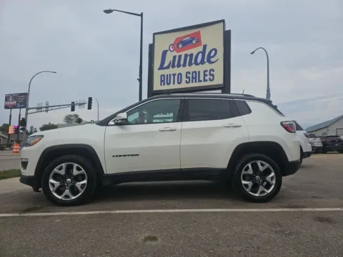 Silver 2020 Jeep Compass Limited Sport Utility 4D for sale in Wadena, MN