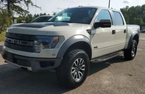 White 2013 Ford F-150 SuperCrew Cab SVT Raptor Pickup 4D 5 1/2 ft for sale in Wadena, MN