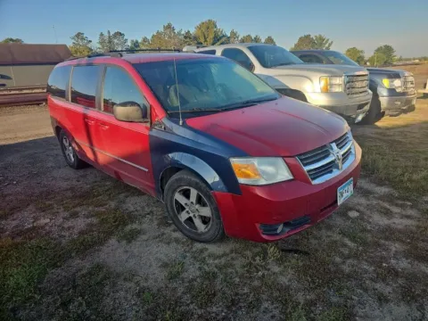 Red 2008 Dodge Grand Caravan Passenger SXT Minivan 4D for sale in Wadena, MN