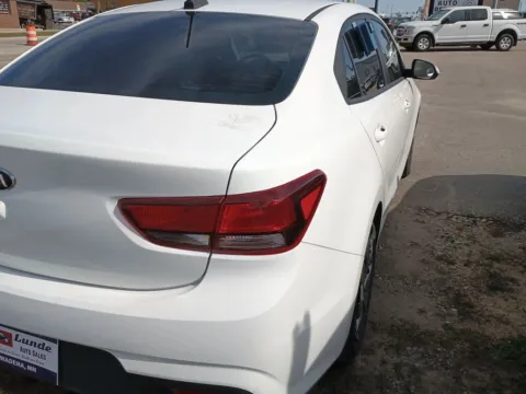 Another view of 2020 Kia Rio LX Sedan 4D for sale in Wadena, MN at Lunde Auto Sales