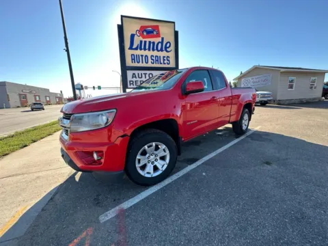 Red 2015 Chevrolet Colorado Extended Cab LT Pickup 2D 6 ft for sale in Wadena, MN