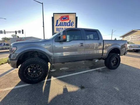 Gray 2013 Ford F-150 SuperCrew Cab FX4 Pickup 4D 5 1/2 ft for sale in Wadena, MN