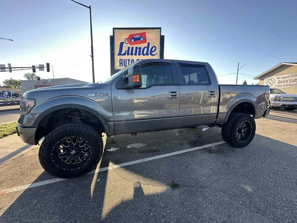 Gray 2013 Ford F-150 SuperCrew Cab FX4 Pickup 4D 5 1/2 ft for sale in Wadena, MN