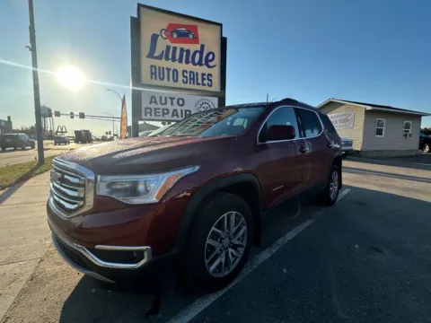 Red 2017 GMC Acadia SLE-1 Sport Utility 4D for sale in Wadena, MN