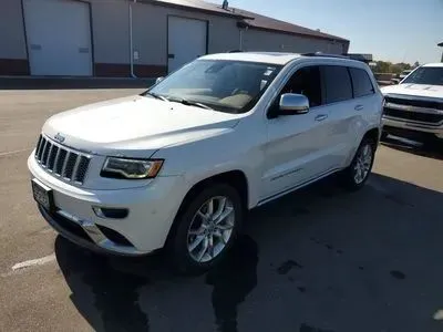 White 2016 Jeep Grand Cherokee Summit Sport Utility 4D for sale in Wadena, MN