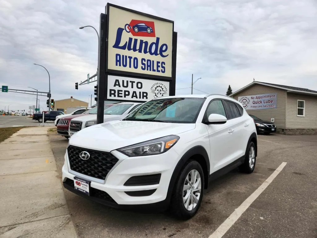 White 2019 Hyundai Tucson Value Sport Utility 4D for sale in Wadena, MN