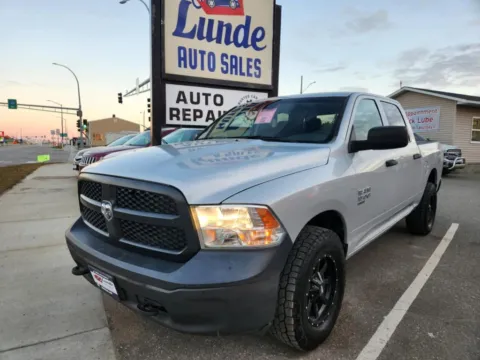 Silver 2019 Ram 1500 Classic Crew Cab Tradesman Pickup 4D 5 1/2 ft for sale in Wadena, MN