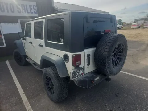 Another view of 2008 Jeep Wrangler Unlimited X Sport Utility 4D for sale in Wadena, MN at Lunde Auto Sales